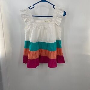 The Pant Store ruffled top. Size XS